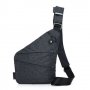 Мъжка спортно-елегантна текстилна чанта за през рамо DXYZ 31x27x19x17 , снимка 6