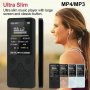USB MP3 Player плеър 32GB с дигитален LCD екран за музика MP3 плейър MP4 70h Възпроизвеждане песни С, снимка 1 - MP3 и MP4 плеъри - 26064375