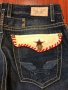 $228 Мъжки дънки  Robin's Jeans Mens 33 Кожени джобове D5075WHT  Lone Star Classic Fit, снимка 3