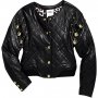 ADIDAS JEREMY SCOTT RIHANNA QUILTED LEATHER JACKET Дамско Кожено Яке size S и L, снимка 2
