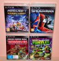 Нови ps3,Minecraft,Spiderman,Turtle Ninja,Майнкрафт,Спайдърмен,Костенурките нинджа, снимка 1 - Игри за PlayStation - 17550851