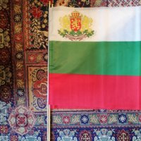 Български знамена българско национално знаме с герб трибагреник флаг шито от полиестерна коприна под, снимка 11 - Декорация за дома - 26105854
