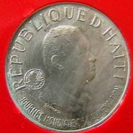 20 центимес 1981 FAO, Хаити, снимка 2 - Нумизматика и бонистика - 12107313