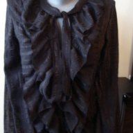 черна блуза Ellison, снимка 2 - Блузи с дълъг ръкав и пуловери - 15915281