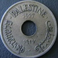 10 милс 1927, Палестина, снимка 2 - Нумизматика и бонистика - 21154730
