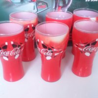 Продавам комплект 6 броя чаши Coca-Cola EURO 2016, снимка 2 - Чаши - 25244074