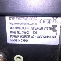 hi-fi subwoofer+amplifier-за ремонт-внос германия, снимка 10 - Тонколони - 23628068