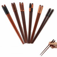 Японски пръчки пръчици за хранене 6 комплекта прибори луксозни, снимка 5 - Прибори за хранене, готвене и сервиране - 24358627