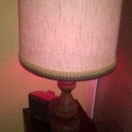 ретро-нощна лампа-внос швеицария 50/30см-от швеицария, снимка 5 - Антикварни и старинни предмети - 9002179