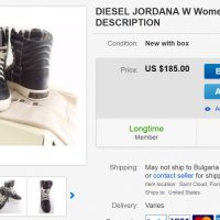 Diesel Jordana  39 и 40 номер, снимка 9 - Кецове - 23344288