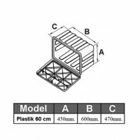 Сандък кутия за рамерке,платформи,камиони и др,60/45/48см, снимка 3 - Аксесоари и консумативи - 22499707