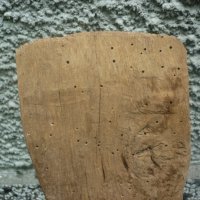 Автентична старинна дървена лъжица / шпатула, от странджанското село Граматиково, снимка 7 - Антикварни и старинни предмети - 21974760