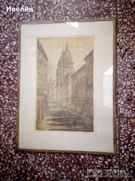 стара руска графика, снимка 1