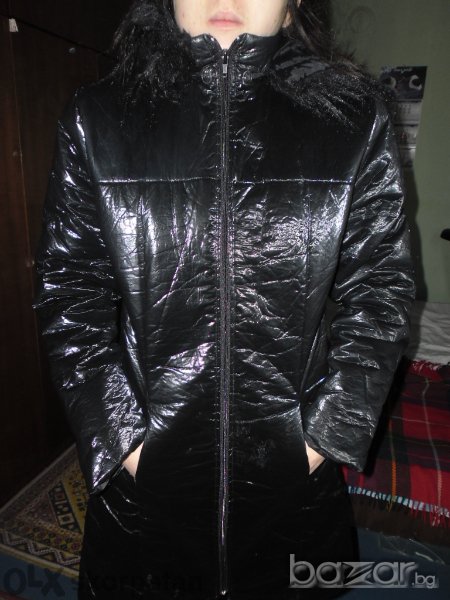 дълго яке  с качулка  и подарък , снимка 1