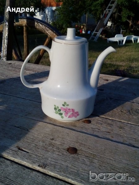Стара порцеланова кана,каничка, снимка 1