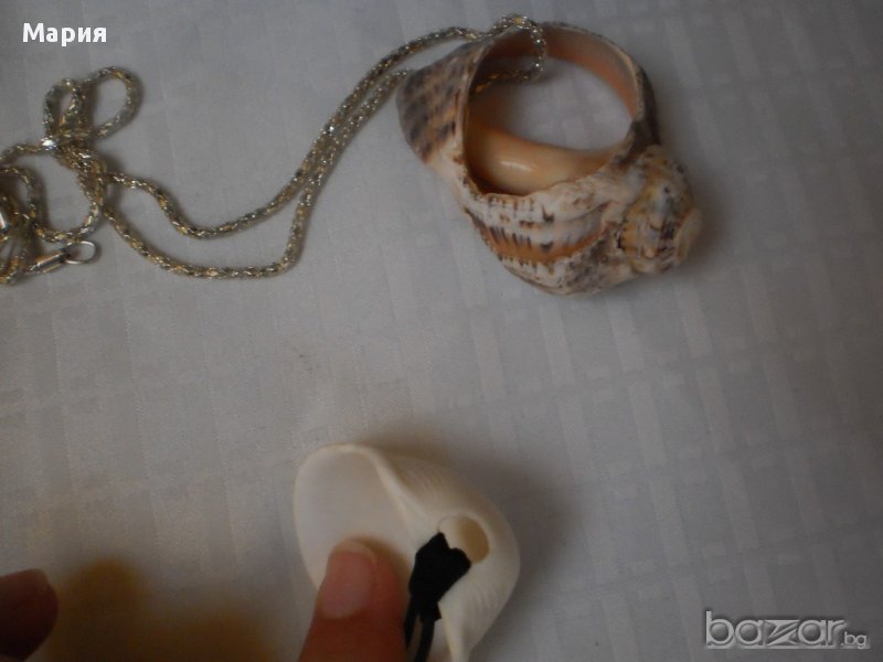 Колиета от естествени материали-2бр., снимка 1