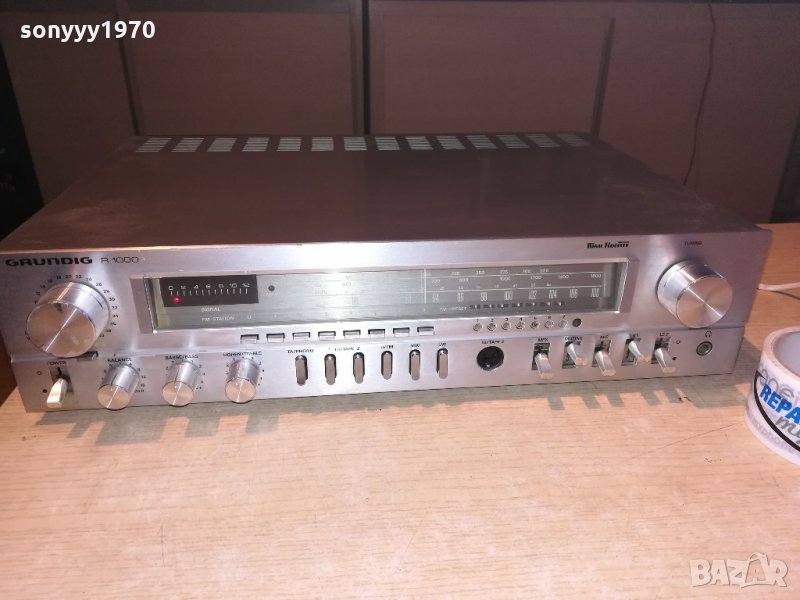 поръчан-grundig r1000 hi-fi receiver-внос швеицария, снимка 1