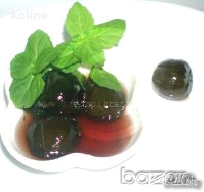Елексир - Сладко домашно от зелени смокинчета, цели плодчета, снимка 1