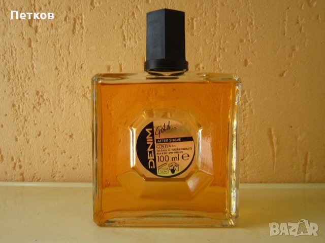 DENIM Деним Gold After Shave 100ml., снимка 3 - Афтършейф - 20100732