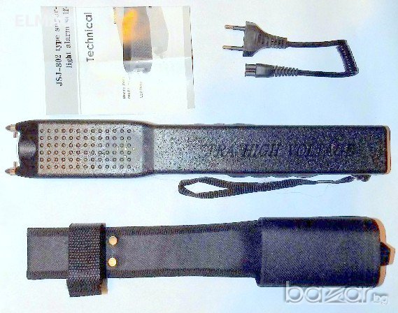 Мощен електрошок със звукова аларма - модел JSJ 802, снимка 8 - Други спортове - 11393338