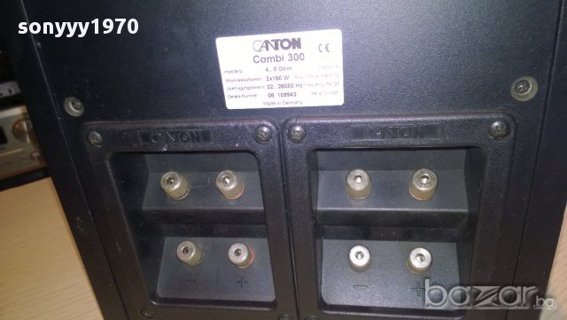  canton combi 300 4-8 ohms/2x160watts-made in germany-40/35/24см-внос швеицария, снимка 17 - Тонколони - 9909032