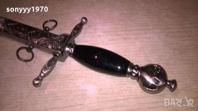 нож сабя-кама с ножница-метални-38х11см-внос швеицария, снимка 14 - Колекции - 23651655