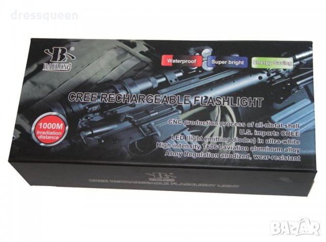 2888 Мощен прожектор с опция за монтаж върху оръжие BL Q2888, снимка 2 - Оборудване и аксесоари за оръжия - 24833501