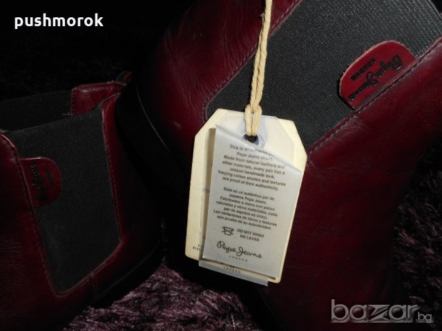 PEPE JEANS Redford Basic, снимка 9 - Дамски боти - 20469886