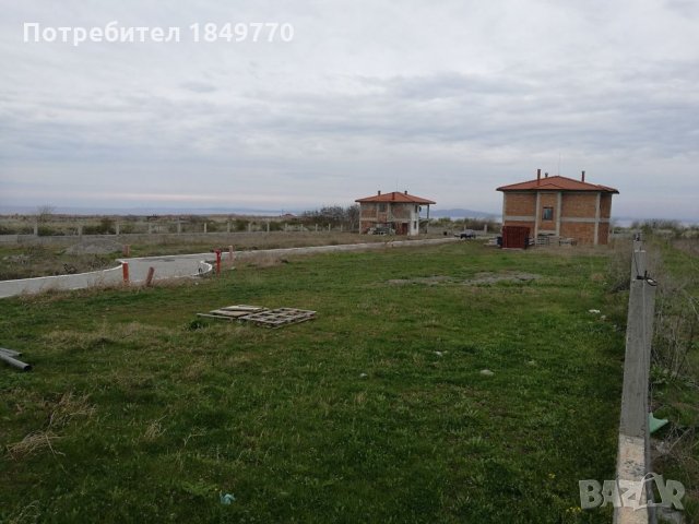  Панорамна гледка към Бургаския залив.Парцел 500м2 Поморие. Адрес: HG9X+CW поземлен имот с проект   , снимка 10 - Парцели - 21829718