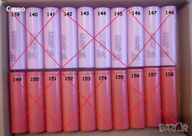 18650 Li-Ion (Литиево-йонни) акумулаторни батерии, снимка 8 - Друга електроника - 17034001