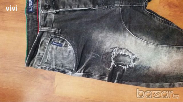  Armani jeans дънки бойфренд!, снимка 3 - Дънки - 14721229