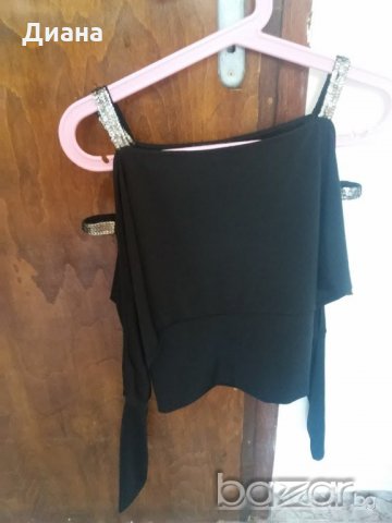 Страхотна дамска блуза с прилеп ръкав, снимка 2 - Блузи с дълъг ръкав и пуловери - 18999953