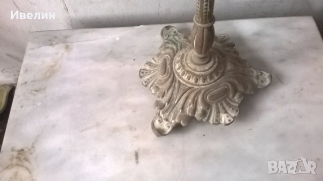 барокова стойка за прибори за камина, снимка 4 - Антикварни и старинни предмети - 25033420