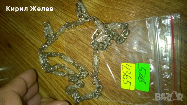 Модно метално синджирче -383, снимка 3 - Колиета, медальони, синджири - 24011919