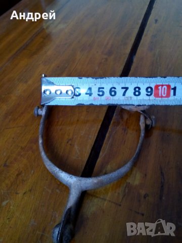 Стара шпора, снимка 5 - Антикварни и старинни предмети - 23829885