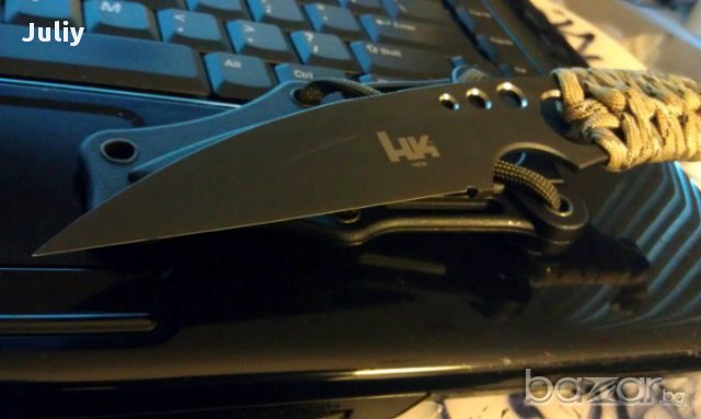 Нож с фиксирано острие Heckler & Koch , снимка 13 - Ножове - 12113691