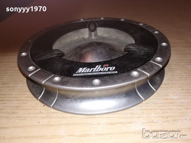 marlboro-13x3см-алуминиев пепелник-внос швеицария, снимка 8 - Колекции - 20187502