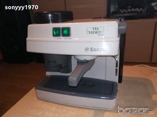 saeco via veneto combi-кафемашина за ремонт-внос швеицария, снимка 4 - Кафемашини - 20549215