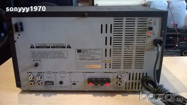 Toshiba amplifier+deck-внос швеицария, снимка 11 - Ресийвъри, усилватели, смесителни пултове - 13925289