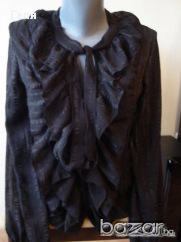 черна блуза Ellison, снимка 2 - Блузи с дълъг ръкав и пуловери - 15915281
