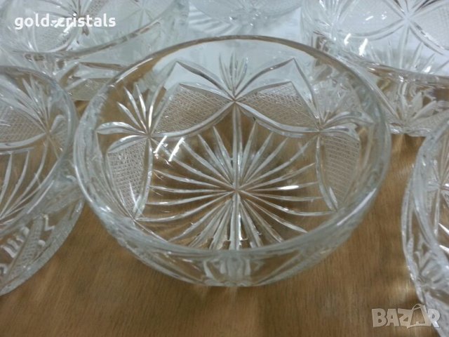 кристални купички купи , снимка 2 - Антикварни и старинни предмети - 22703226