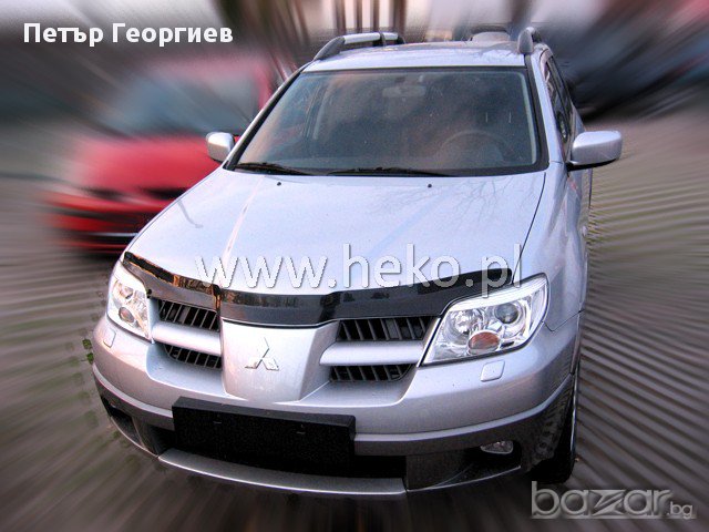  Дефлектор за преден капак за MITSUBISHI OUTLANDER (2002+)