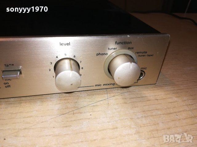 mbo cv-100 stereo preamplifier-made in korea-внос швеицария, снимка 10 - Ресийвъри, усилватели, смесителни пултове - 21575548