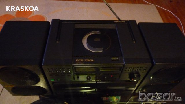 SONY CFD-750L, снимка 16 - Ресийвъри, усилватели, смесителни пултове - 10581991