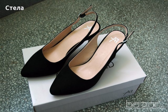 ANNA FIELD Дамски обувки, официални, нови, с кутия, черни, снимка 7 - Дамски обувки на ток - 18969291