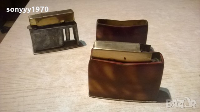 антики-2бр ретро запалки-8х7х3см, снимка 9 - Антикварни и старинни предмети - 23958341