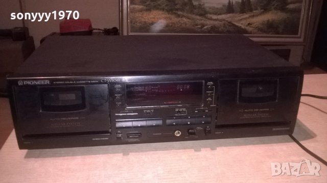 pioneer ct-w504r STEREO дек-внос швеицария, снимка 10 - Декове - 25525331