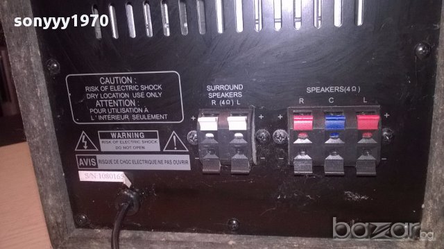 тcm powered subwoofer 6 chanel amplifier-швеицария, снимка 5 - Ресийвъри, усилватели, смесителни пултове - 14391520