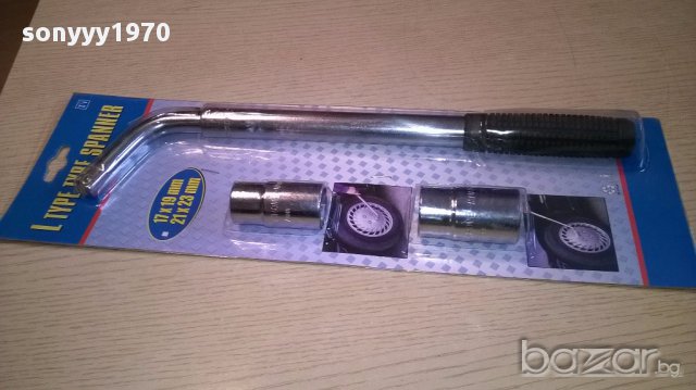 Нов ключ за гуми с удължител-17/19/21/23мм, снимка 2 - Аксесоари и консумативи - 16142639