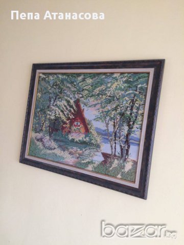 Гоблен Слънчев кът, снимка 3 - Гоблени - 13074787